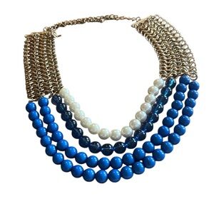 Vintage Multi-strand Chunky Statement Necklace